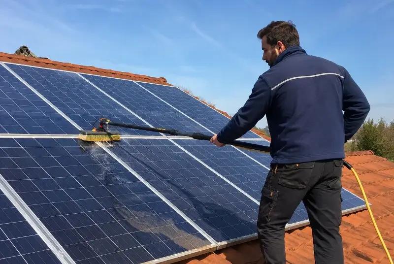 Nettoyage et entretien de panneaux solaires à Pierrefeu-du-Var